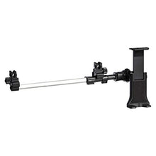 Carica l'immagine nel visualizzatore di Gallery, AmazonBasics - Supporto da auto per poggiatesta tablet e telefoni da...