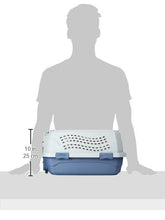 Carica l'immagine nel visualizzatore di Gallery, AmazonBasics - Trasportino rigido per animali, 2 sportelli, carica...