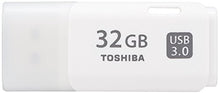 Carica l'immagine nel visualizzatore di Gallery, Toshiba Hayabusa Pendrive 32GB, Chiavetta USB 3.0, Bianco 32 GB - Ilgrandebazar