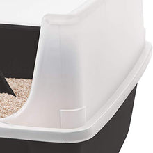 Carica l'immagine nel visualizzatore di Gallery, Iris Ohyama, lettiera per gatti con pala - Cat Litter Box - plastica, Grigio