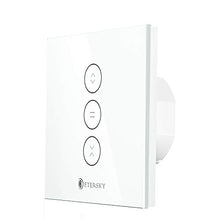 Carica l'immagine nel visualizzatore di Gallery, Interruttore WiFi per Tapparelle, Etersky Touch Switch Smart per Motori per Tapparelle, Controllo Vocale Funziona con Alexa e Google Home, Controllo Remoto compatibile con iOS/Android [N filo Needed]