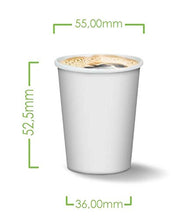 Carica l'immagine nel visualizzatore di Gallery, Palucart 500 Bicchieri in Carta per Caffe 90ml Colore Bianco (3 oz)... - Ilgrandebazar