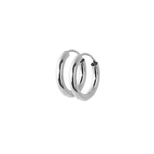 Carica l'immagine nel visualizzatore di Gallery, NKlaus paio di orecchini in argento sterling 925 creoli 15mm di... - Ilgrandebazar