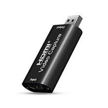 Carica l'immagine nel visualizzatore di Gallery, Microvolt Scheda di acquisizione Video da HDMI a USB, 1080p USB2.0 2.0, Black