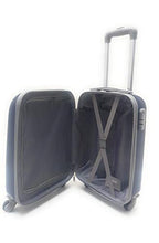 Carica l'immagine nel visualizzatore di Gallery, TROLLEY ORMI IDONEO RYANAIR Cm.55x40x20 ABS RIGIDO 4 RUOTE Cm.52x37x19 Blu