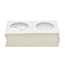 Carica l'immagine nel visualizzatore di Gallery, byou Cartoncini per Monete,Cardboard Coin Holder 100 pezzi 50 * 25mm+31.5mm - Ilgrandebazar