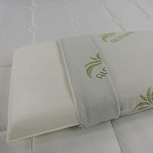 Carica l'immagine nel visualizzatore di Gallery, Baldiflex - Coppia di Cuscini in Memory Foam, Modello Saponetta, Fodera in... - Ilgrandebazar
