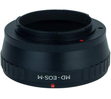 Carica l'immagine nel visualizzatore di Gallery, Adattatore MD/EOS M per obiettivo Minolta MD a fotocamera Canon EOS M EF-M...