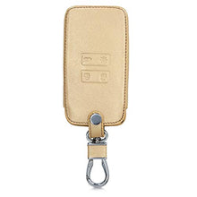 Carica l'immagine nel visualizzatore di Gallery, kwmobile Cover Copri-Chiave Compatibile con Renault 4 Tasti Smart Key oro