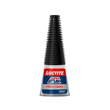 Carica l'immagine nel visualizzatore di Gallery, Loctite Super Attak Precision, Colla liquida trasparente con beccuccio extra lungo, Colla universale istantanea multimateriale, Colla resistente e precisa, 1 x 5g