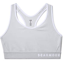 Carica l'immagine nel visualizzatore di Gallery, Under Armour - Mid Keyhole Bra, Reggiseno L, Grigio (Grey 014) - Ilgrandebazar