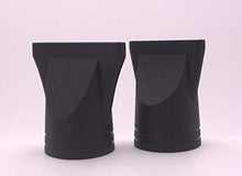 Carica l'immagine nel visualizzatore di Gallery, 2PCS plastica nera Hair Salon speciale asciugacapelli Wind bocca set... - Ilgrandebazar