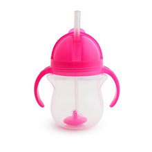 Carica l'immagine nel visualizzatore di Gallery, Tazza Munchkin Click Lock™ Tip &amp; Sip Flexi-straw Cup - 207ml (rosa) Pink - Ilgrandebazar