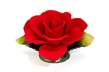 Carica l'immagine nel visualizzatore di Gallery, Rosa Rossa Fragrant In Porcellana Prodotta A Mano Italia Da... - Ilgrandebazar