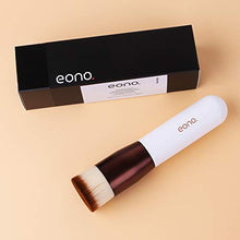 Carica l'immagine nel visualizzatore di Gallery, Eono by Amazon - Pennello Fondotinta Piatto Kakuki per Trucco Viso bianca