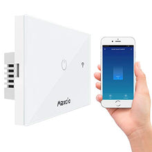Carica l'immagine nel visualizzatore di Gallery, Interruttore Smart, Maxcio Alexa della Luce, Switch Wifi 1 Gang