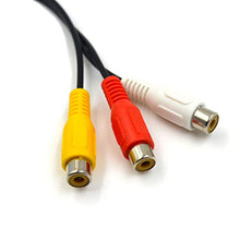 Carica l'immagine nel visualizzatore di Gallery, Maxhood cavo adattatore con spina maschio da 3,5 mm per 3 RCA femmina, cavo...