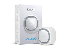 Carica l'immagine nel visualizzatore di Gallery, Aeotec Z-Wave Siren 6, Altoparlante di Sicurezza e con Plus... - Ilgrandebazar