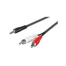 Carica l'immagine nel visualizzatore di Gallery, Goobay 50196 Adattatore Cavo Audio AUX, Jack da 3.5mm a Connettore RCA... - Ilgrandebazar