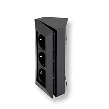 Carica l'immagine nel visualizzatore di Gallery, Presa angolare con 2 prese Schuko, 2 uscite USB per cucina, ufficio,...