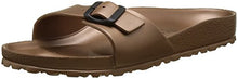 Carica l'immagine nel visualizzatore di Gallery, Birkenstock MADRID EVA, Ciabatte Donna 37 EU Stretta, Marrone Metallic Copper