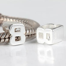 Carica l'immagine nel visualizzatore di Gallery, Andante-Stones Argento massiccio Sterling 925 originale Perlina Bead NUMERI... - Ilgrandebazar