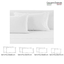 Carica l'immagine nel visualizzatore di Gallery, Giovanni Dolcinotti Bed Collection | Set 2 Federe Copricuscino con 50 x 80