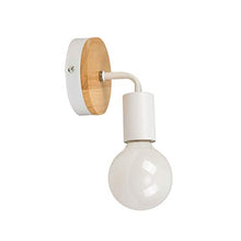 Carica l'immagine nel visualizzatore di Gallery, JINYU Retro industriale rustico lampada da parete in metallo 2 Pacchi, Bianco - Ilgrandebazar