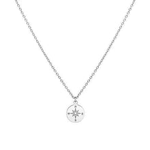 Carica l'immagine nel visualizzatore di Gallery, purelei® Compass Collana Catena Acciaio Inox | Necklace | Hand Made