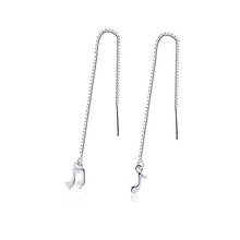 Carica l'immagine nel visualizzatore di Gallery, IYOU - Orecchini alla moda in argento con nota asimmetrica per prevenire... - Ilgrandebazar