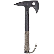 Carica l'immagine nel visualizzatore di Gallery, Camillus Sin Tomahawk con fodero in nylon balistico, testa dell'accetta in...
