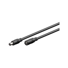 Carica l'immagine nel visualizzatore di Gallery, Goobay 71401 Prolunga CC da 2.5mm, Nero, 3m Lunghezza del Cavo 3 m