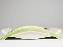 Carica l'immagine nel visualizzatore di Gallery, Rendi resto in ceramica dipinto a mano con coccinella applicate fatte a - Ilgrandebazar