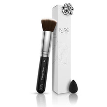 Carica l'immagine nel visualizzatore di Gallery, Niré Pennello Fondotinta 140: Argento + Mini Spugnetta Beauty Blender - Ilgrandebazar