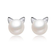 Carica l'immagine nel visualizzatore di Gallery, WikiMiu Orecchini da Donna in Argento 925 a Forma di Gatto, Gioielli Moda... - Ilgrandebazar
