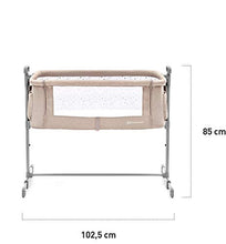 Carica l'immagine nel visualizzatore di Gallery, Kinderkraft Culla da Affiancare NESTE, Lettino Co-Sleeping, Regolabile Grigio