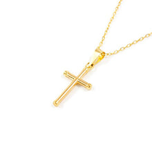 Carica l'immagine nel visualizzatore di Gallery, Croce 16x10 mm per bambini - oro giallo 18k (750) - Ilgrandebazar