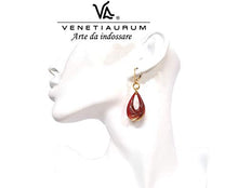 Carica l'immagine nel visualizzatore di Gallery, Venetiaurum - Orecchini Donna In Vetro Originale Di Murano E Argento 925 -...