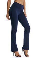 Carica l'immagine nel visualizzatore di Gallery, FITTOO Pantaloni Yoga Donna Pants Larghi Eleganti Sportivo XL, Blu - Ilgrandebazar