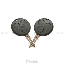 Carica l'immagine nel visualizzatore di Gallery, COVER CHIAVE GUSCIO SMART FORTWO 450 3 TASTI TELECOMANDO SCOCCA