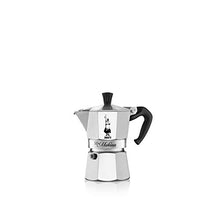 Carica l'immagine nel visualizzatore di Gallery, Bialetti Mokina Caffettiera Alluminio, Tazze 0,5, Argento, 13x6.5x12 cm - Ilgrandebazar