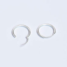 Carica l'immagine nel visualizzatore di Gallery, Mannli - Set di 5 paia orecchini a cerchio in argento Sterling 925 Argento - Ilgrandebazar