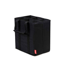 Carica l'immagine nel visualizzatore di Gallery, achilles, Borsa per bottiglie, Flacone bottiglia, flacone 6 x Nero - Ilgrandebazar
