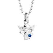 Carica l'immagine nel visualizzatore di Gallery, butterfly Bambine Ragazze Catena Argento 925 Swarovski Elements Originali...
