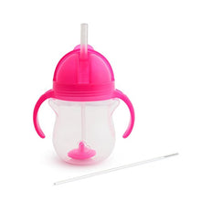 Carica l'immagine nel visualizzatore di Gallery, Tazza Munchkin Click Lock™ Tip &amp; Sip Flexi-straw Cup - 207ml (rosa) Pink - Ilgrandebazar