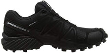 Carica l'immagine nel visualizzatore di Gallery, SALOMON Speedcross 4, Scarpe da 44 EU, Nero Black Metallic
