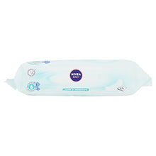 Carica l'immagine nel visualizzatore di Gallery, Nivea Baby Salviettine Pure &amp; Sensitive - Pacco da 63 Pezzi - Ilgrandebazar