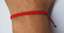 Carica l'immagine nel visualizzatore di Gallery, Mystic Jewels - Braccialetto in stile Cabala, filo rosso, amuleto,... - Ilgrandebazar