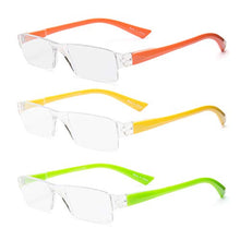 Carica l'immagine nel visualizzatore di Gallery, 3-Pack Occhiali da Vista, Lettura, e Presbiopia Con Senza 2.5, Sunshine - Ilgrandebazar