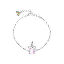 Carica l'immagine nel visualizzatore di Gallery, Regali per braccialetti Unicorno Bracciali Braccialetto arcobaleno...